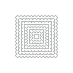 Hero Arts Infinity Scalloped Square