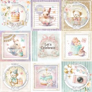 Memory Place 12X12 Happy Make A Wish