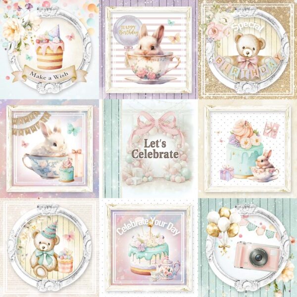 Memory Place 12X12 Happy Make A Wish