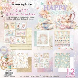 Memory Place 12X12 Happy Birthday Collection Pack