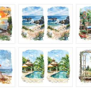 LDRS Aquaink Transfer Sheets Tranquility