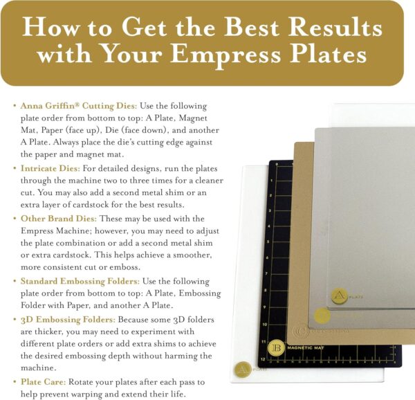 ANNA GRIFFITH EMPRESS LARGE FULL SET PLATES