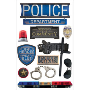 PAPER HOUSE 3D POLICE