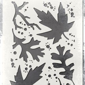 STAMPERS ANONYMOUS TIM HOLTZ LAYERING STENCIL AUTUMN
