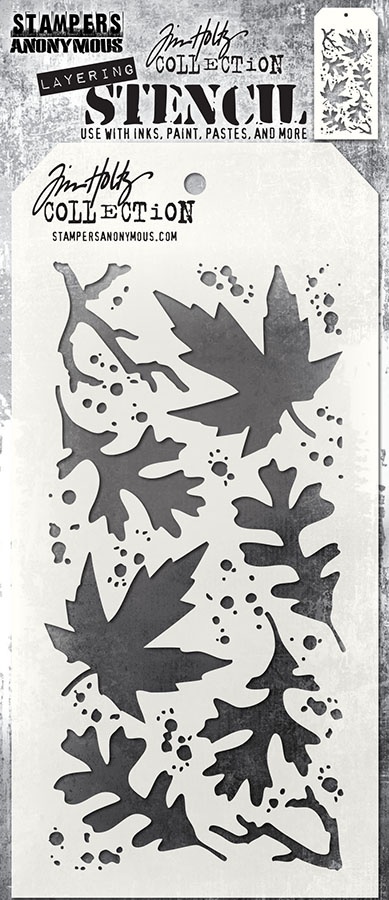 STAMPERS ANONYMOUS TIM HOLTZ LAYERING STENCIL AUTUMN