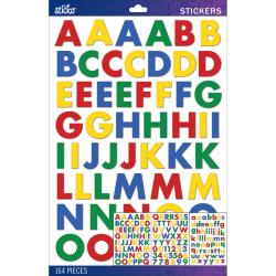 EK STICKO APLHABET FUTURA BOLD PRIMARY