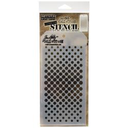 STAMPERS ANONYMOUS TIM HOLTZ LAYERING STENCIL GRAD DOT