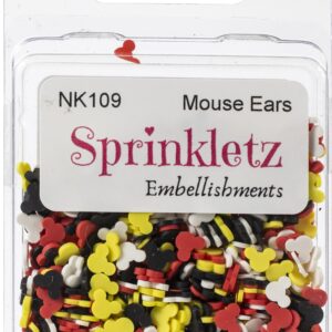 BUTTONS GALORE SPRINKLETZ MOUSE EARS
