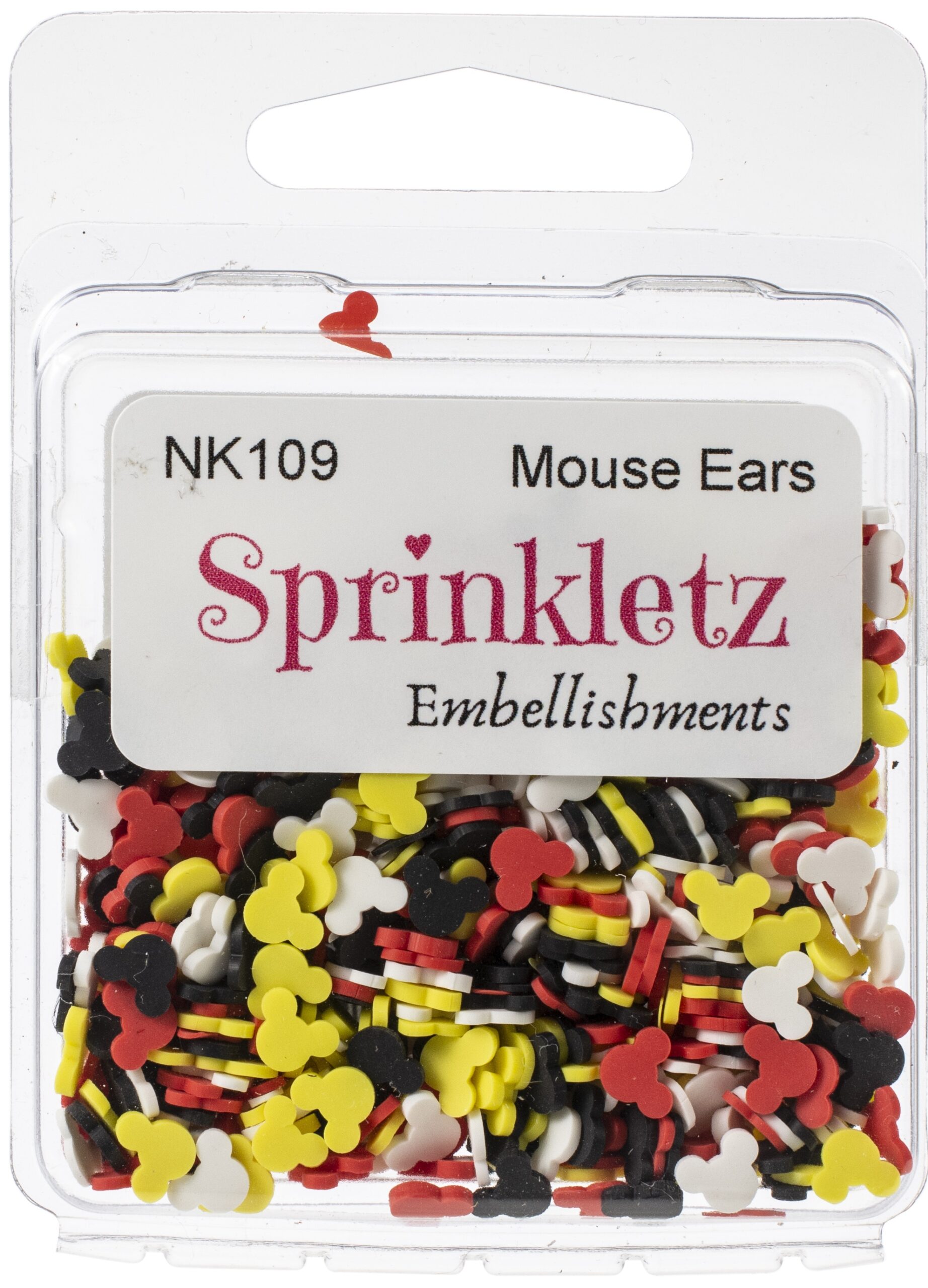 BUTTONS GALORE SPRINKLETZ MOUSE EARS