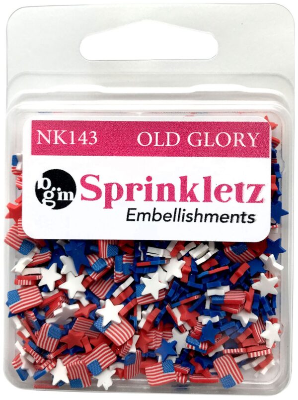BUTTONS GALORE SPRINKLETZ OLD GLORY