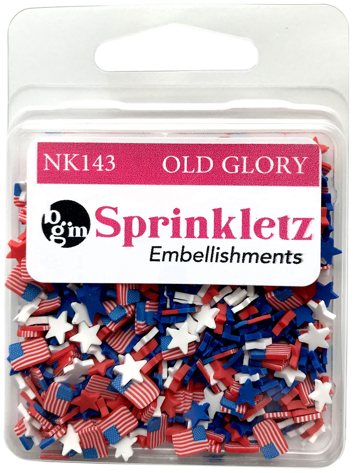 BUTTONS GALORE SPRINKLETZ OLD GLORY
