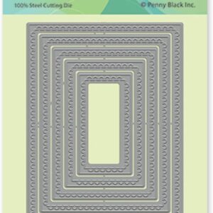 PENNY BLACK SEMI-CIRCLE STACKERS DIE
