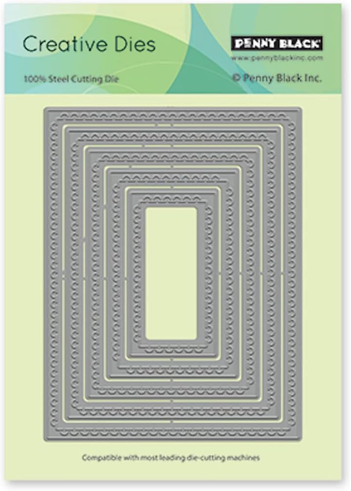 PENNY BLACK SEMI-CIRCLE STACKERS DIE