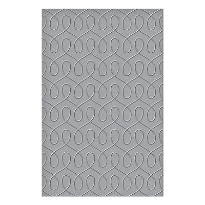SPELLBINDERS LOOPS EMBOSSING FOLDER