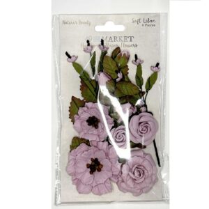 49 & MARKET NATURE'S BOUNTY FLOWERS SOFT LILAC