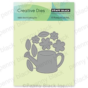 Penny Black Die Watering Can