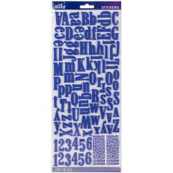 STICKO STICKER ALPHA FOAM BLUE