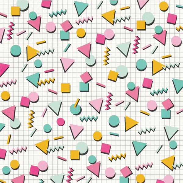 Simple Stories Totally 80'S 12X12 Totally Awesome!