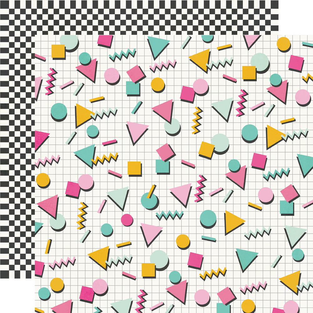 Simple Stories Totally 80'S 12X12 Totally Awesome!