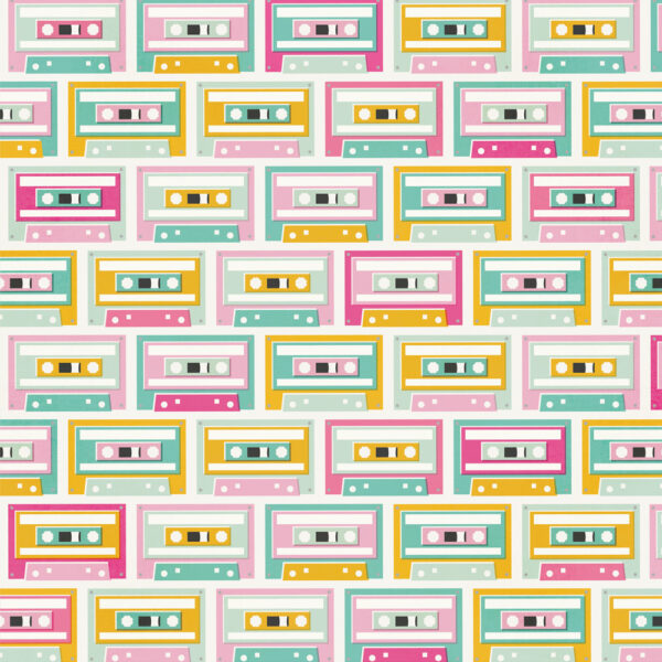 Simple Stories Totally 80'S 12X12 Mix Tape