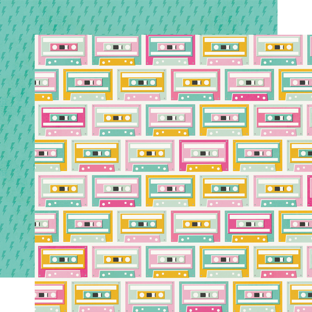 Simple Stories Totally 80'S 12X12 Mix Tape