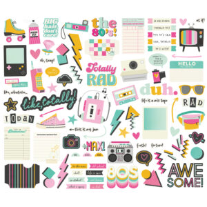 Simple Stories Totally 80'S Bits & Pieces