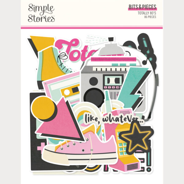 Simple Stories Totally 80'S Bits & Pieces