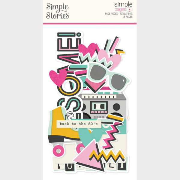 Simple Stories Totally 80'S Page Pieces