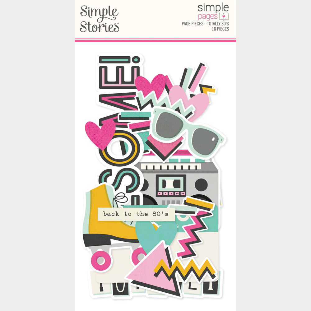 Simple Stories Totally 80'S Page Pieces