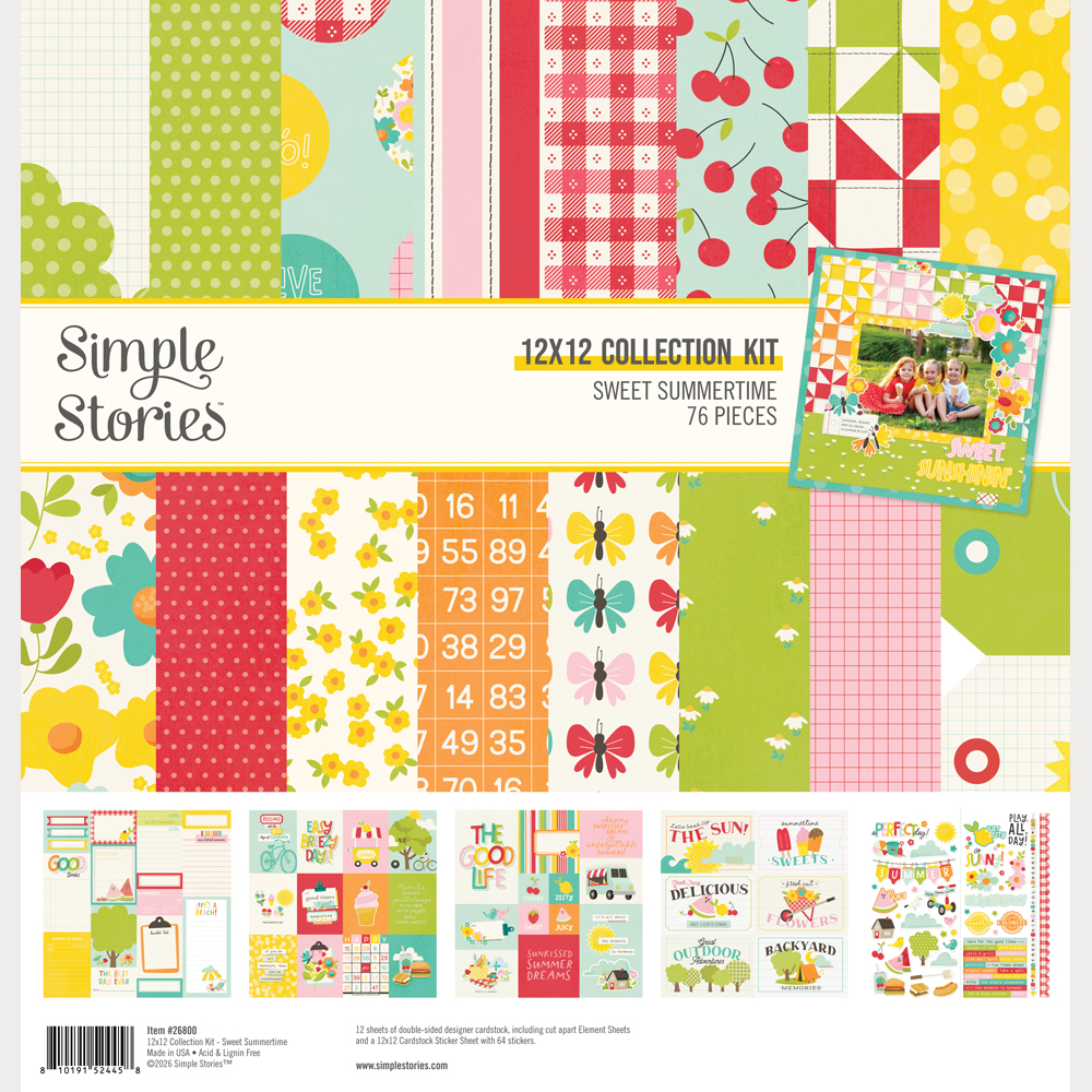 Simple Stories Sweet Summertime Collection Kit