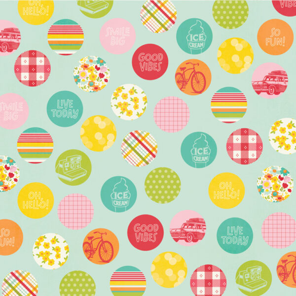 Simple Stories Sweet Summertime 12X12 Play Outside