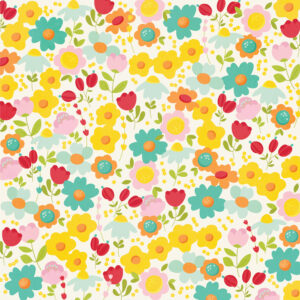 Simple Stories Sweet Summertime 12X12 Backyard Memories