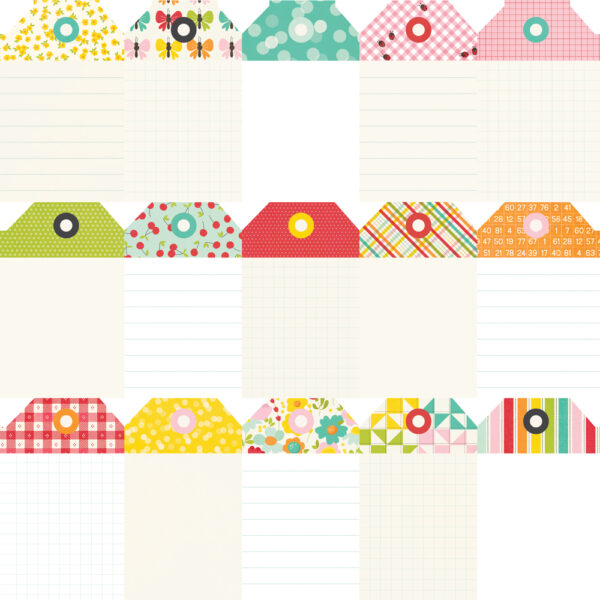Simple Stories Sweet Summertime 12X12 Tag Elements