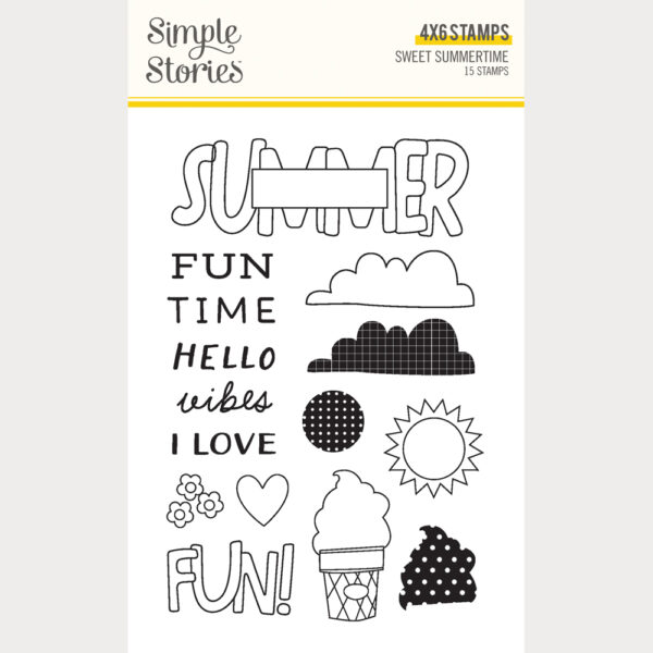 Simple Stories Sweet Summertime Stamps