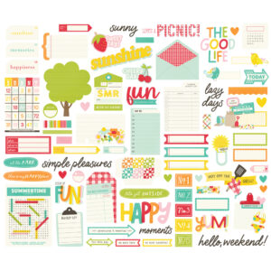 Simple Stories Sweet Summertime Journal Bits & Pieces