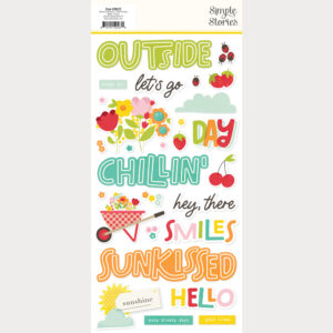 Simple Stories Sweet Summertime Foam Stickers
