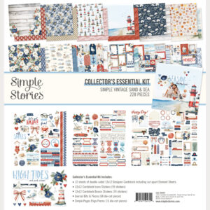 Simple Stories Simple Vintage Sand & Sea Collectors Essentials Kit