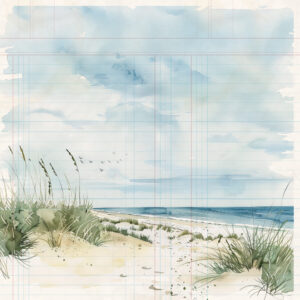 Simple Stories Simple Vintage Sand & Sea 12X12 Beach Life