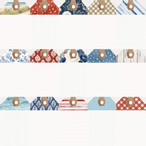 Simple Stories Simple Vintage Sand & Sea 12X12 Tag Elements