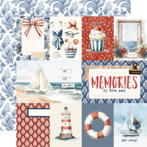 Simple Stories Simple Vintage Sand & Sea 12X12 3X4/4X6 Elements