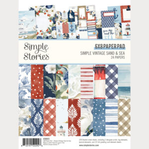 Simple Stories Simple Vintage Sand & Sea 6X8 Pad