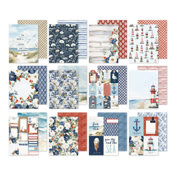 Simple Stories Simple Vintage Sand & Sea 6X8 Pad