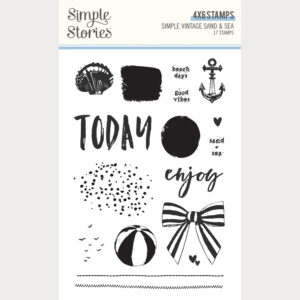Simple Stories Simple Vintage Sand & Sea Stamps