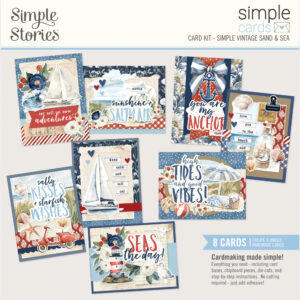 Simple Stories Simple Vintage Sand & Sea Simple Cards Card Kit