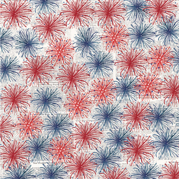 Simple Stories Simple Vintage Land of the Free 12X12 Fireworks & Free 12X12DOM