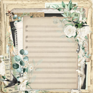 Simple Stories Simple Vintage Timeless Harmony 12X12 Unscripted