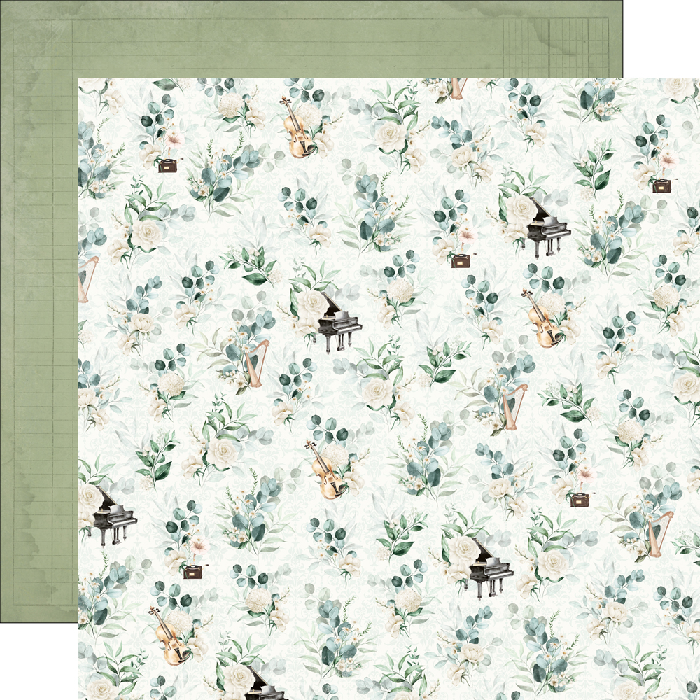 Simple Stories Simple Vintage Timeless Harmony 12X12 Simple Melody