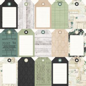 Simple Stories Simple Vintage Timeless Harmony 12X12 Tag Elements