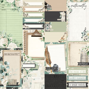 Simple Stories Simple Vintage Timeless Harmony 12X12 Journal Elements