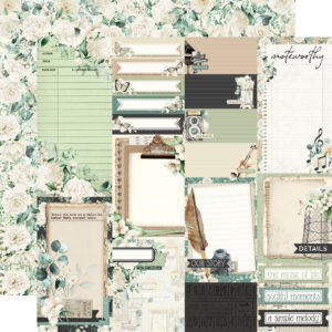 Simple Stories Simple Vintage Timeless Harmony 12X12 Journal Elements